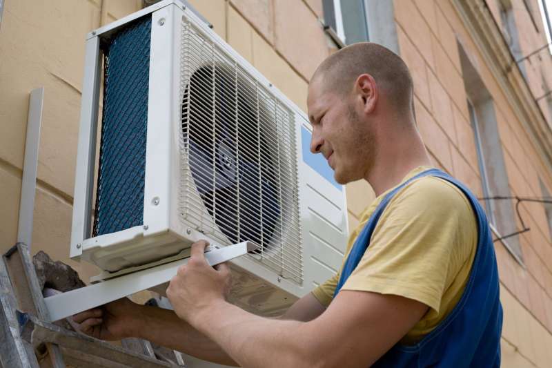 Humidifier and dehumidifier installation
